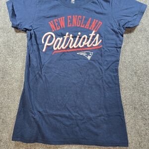 Patriots Graphic Tee in Blue